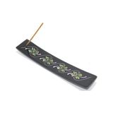 Semel Obsidian Taşı Kayık Tütsülük Model 7 - Çok Renkli - 34x12 cm