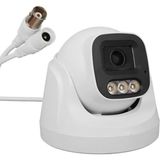Semel Plato PL-37711 Ahd Dome Güvenlik Kamera 2mp 3.6mm 3 Warm LED Sesli Renkli Gece Görüş (Krofonlu)