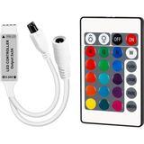 Semel PM-4615 5-12-24 Volt 3x2 Amper Mini 24 Tuşlu LED Rgb Kontrol Cihazı