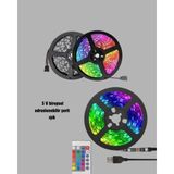 Semel Rgb Smart Şerit LED – Tv Arkası ve Dekoratif Alanlar Için Işık Şeridi - 1,20 m - Çok Renkli
