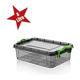 Semel Sığ Saklama Kutusu 6 Litre - Çok Renkli - 34x12 cm