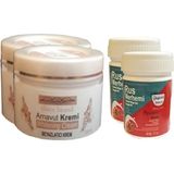 Semel Süper Three Brand Vücut Kremi 100 ml Arnavut Kremi 2 Adet + Rus Merhemi 50 ml 2 Adet - Belirtilmemiş