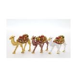 Semel Swarovski Taşlı Tekli Deve Figürü Model 1 - Çok Renkli - 34x12 cm