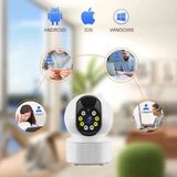 Semel Uygulama Destekli Wi-Fi Ev Güvenlik Kamerası - Çok Renkli - 34x12 cm