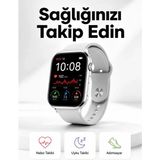 Semel Yeni Nesil Akıllı Saat Adımsayar, Gps, Nabız Ölçer, Uyku ve Sağlık Takibi (Kopya) - Standart
