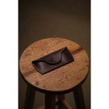 Semender Leather Goods Hakiki Deri Gözlük Kılıfı El Yapımı Gözlük Kabı