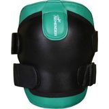 Semender Motosiklet Koruyucu dizlik, Doğal Deriden, El Yapımı, Siyah-Yeşil