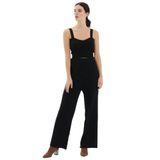 SEMENTA Fitilli Triko Pantolon, 38, 21K2118-09016.001-R0001, Siyah, Kadın