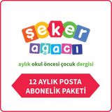 Semerkand Yayınları Şeker Ağacı Aylık Okul Öncesi Çocuk Dergisi - 12 aylık posta aboneliği