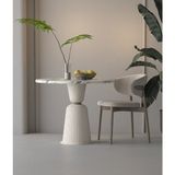 Semih Mobilya Dekoratif Plastik Modern Yemek & Çalışma Masası Ayağı Kapadokya Bej Rengi Masa Ayağı 72 cm