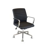 Sempre Ofis Sener Çalışma Koltuğu & Ergonomik Ayarlanabilir Tasarım & 360 Derece Dönebilir ve Kolçaklı Dizayn Ofis Koltuğu (SİYAH)