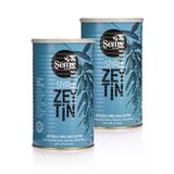 Şems Siyah Sele Zeytin 261-290 Kalibre 900 Gr ( 2'Li Paket)