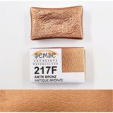 Şemse - 217F Antik Bronz - El Yapımı Doğal Sulu Boya - Yaldız Serisi - Tam Tava - Profesyonel