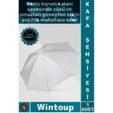 #Şemsiye Güneş Koruyucu Ayarlanabilir Pratik Portatif Plaj Kamp Balıkçı Şapka Kafa Şemsiyesi Beyaz