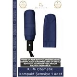 #Şemsiye Kılıflı Otomatik Su Geçirmez Dayanıklı Rüzgar Dirençli Ergonomik Kompakt Yağmur Şemsiye