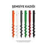 Şemsiye Sabitleme Demir Kazık Çok Renkli