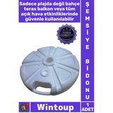 #Şemsiyebidonu Su Kum Dolum Kapasiteli Bahçe Teras Balkon Güneş Sağlam Altlık Plaj Şemsiyesi Bidonu