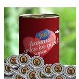 Sen Başıma Gelen Temalı Mabel Çikolata Konservesi
