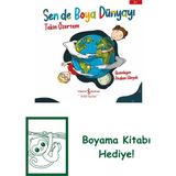 Sen De Boya Dünyayı + Boyama Kitabı