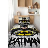 Şen Dekorasyon Batman yazılı Pamuklu Pike Takımı