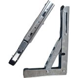 Şen Metal Mandallı Katlanabilir Masa Konsolu Çinko 30CM (1çift)