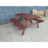 Şen Mobilya Ahşap Piknik Masası Bahçe Masası Ahşap Masa M47