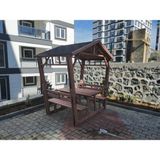 Şen Mobilya Çardak Ahşap Kamelya Pergola Gölgelik P21