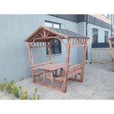 Şen Mobilya Pergola Kamelya Banklı Gölgelik P34