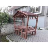 Şen Mobilya Şenmobilya Bahçe Masası Kamelya Çardak