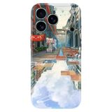 Senada Apple iPhone 17 Pro Korumalı ile Uyumlu Kılıf Dekoratif Silikon Baskılı Kapak 3D Anime