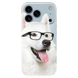 Senada Apple iPhone 17 Pro Korumalı ile Uyumlu Kılıf Dekoratif Silikon Baskılı Kapak Prof Dog