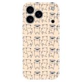 Senada Apple iPhone 17 Pro Korumalı ile Uyumlu Kılıf Dekoratif Silikon Baskılı Kapak Pug