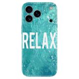 Senada Apple iPhone 17 Pro Korumalı ile Uyumlu Kılıf Dekoratif Silikon Baskılı Kapak Relax Mermer
