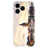 Senada Apple iPhone 17 Pro Korumalı ile Uyumlu Kılıf Dekoratif Silikon Baskılı Kapak Yeditepe