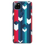 Senada Casper Via E30 İle Uyumlu Kılıf 0.4Mm Lazer Kesim Desenli Silikon - Mavi Şerit