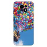 Senada Casper Via M30 İle Uyumlu Kılıf Telefon İle Uyumlu Kılıfı Viam30 Baskılı Balonlu Ev