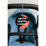 SENADA Dayanıklı Pleksi Bebek Arabası/Puseti İçin Askı Süsü Aksesuarı Yerim İçerim