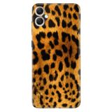 Senada Galaxy A05 İle Uyumlu Kılıf Silikon Desenli Tam Koruma Resimli Kapak Leopar Kürk