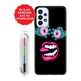 Senada Galaxy A13 A33 5G A54 M14 A72 A73 İle Uyumlu Kılıf Resimli Silikon Kapak Angry