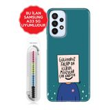 Senada Galaxy A13 A33 5G A54 M14 A72 A73 İle Uyumlu Kılıf Resimli Silikon Kapak Gülüyoruz