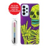 Senada Galaxy A13 A33 5G A54 M14 A72 A73 İle Uyumlu Kılıf Resimli Silikon Kapak İskelet111