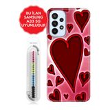 Senada Galaxy A13 A33 5G A54 M14 A72 A73 İle Uyumlu Kılıf Resimli Silikon Kapak Kalbim