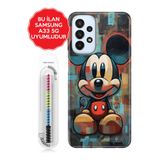 Senada Galaxy A13 A33 5G A54 M14 A72 A73 İle Uyumlu Kılıf Resimli Silikon Kapak Mickeyyyyyworld