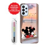 Senada Galaxy A13 A33 5G A54 M14 A72 A73 İle Uyumlu Kılıf Resimli Silikon Kapak Sevimli Aşıklar