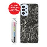 Senada Galaxy A13 A33 5G A54 M14 A72 A73 İle Uyumlu Kılıf Resimli Silikon Kapak Tyla Mermer