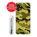 Senada Galaxy A13 A33 5G A54 M14 A72 A73 İle Uyumlu Kılıf Silikon Kapak Askeri