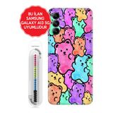 Senada Galaxy A13 A33 5G A54 M14 A72 A73 İle Uyumlu Kılıf Silikon Kapak Bears