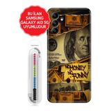 Senada Galaxy A13 A33 5G A54 M14 A72 A73 İle Uyumlu Kılıf Silikon Kapak Money