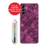 Senada Galaxy A13 A33 5G A54 M14 A72 A73 İle Uyumlu Kılıf Silikon Kapak Pink Wall