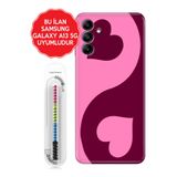 Senada Galaxy A13 A33 5G A54 M14 A72 A73 İle Uyumlu Kılıf Silikon Kapak Pinkerlove